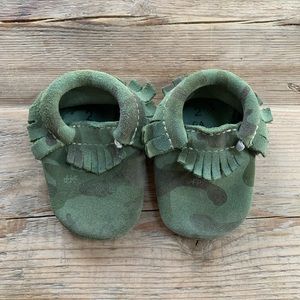 Freshly Picked Camo Mocc, Size 2